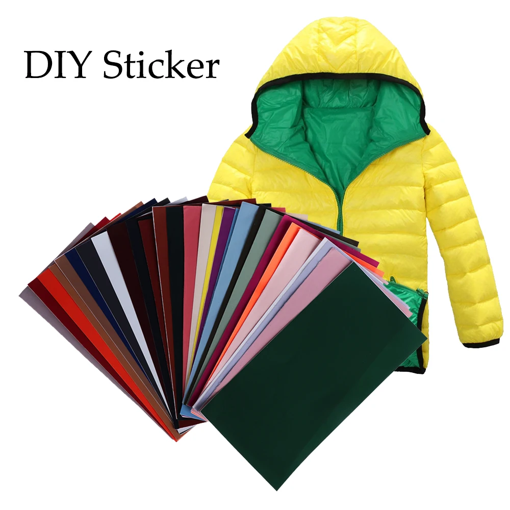 

1PC Self-adhesive Patches Cloth Sticker Free Cut Jacket Clothing Raincoat Umbrel Decoration Hole DIY Repair Patch Sewing Tool
