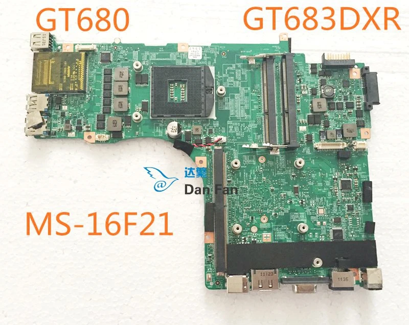 

MS-16F21 For MSI GT683DXR Laptop Motherboard VER:1.0 VER:1.2 VER:2.0 Mainboard 100%tested fully work