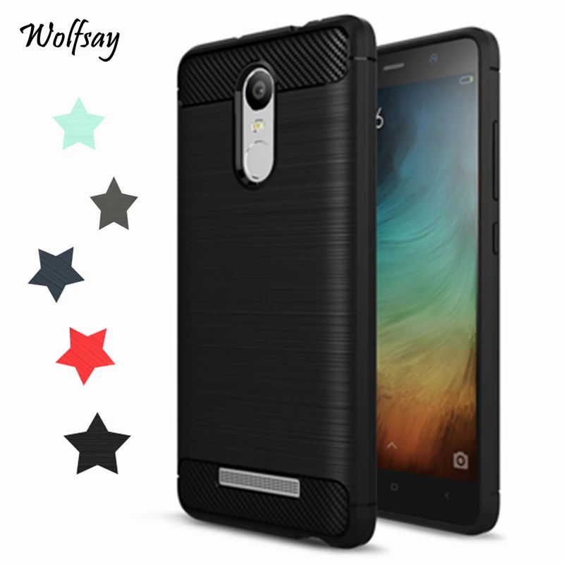 Чехол Wolfsay для Xiaomi Redmi Note 3 Pro мягкий матовый чехол из ТПУ Prime 3Pro &lt |