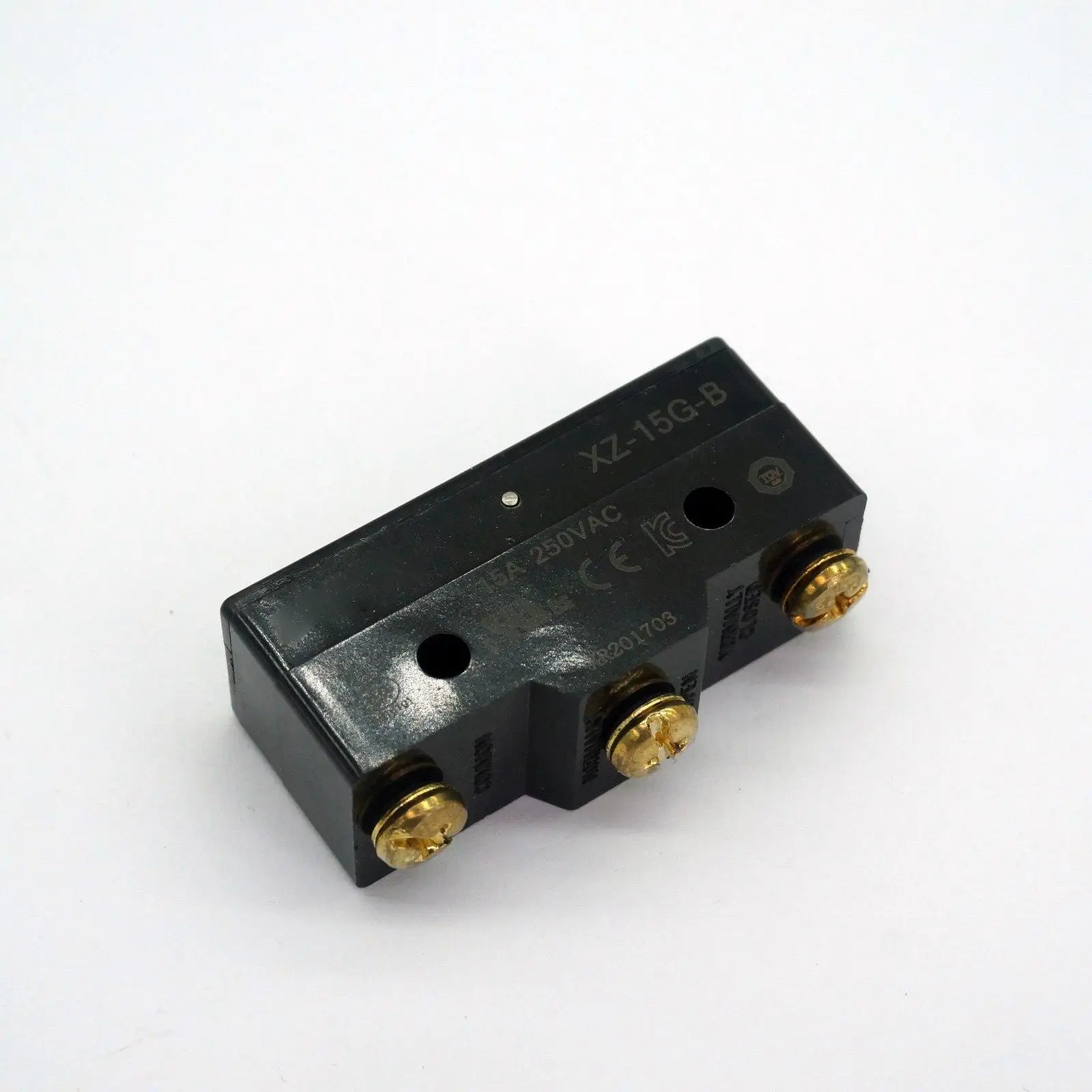 XZ 15G B 15A 125VAC 3 Pin SPDT Micro Switch Pin Plunger Type IP40