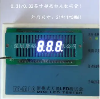 

0.31inch 3digits White 8 segment led display 3312AW/3312BW 10pcs
