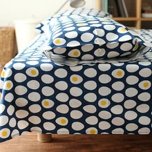 100%Cotton Thick Hot Spring Egg Cute comfortable bedding set duvet cover set king size bed sheet duvet quilt cover pillow case