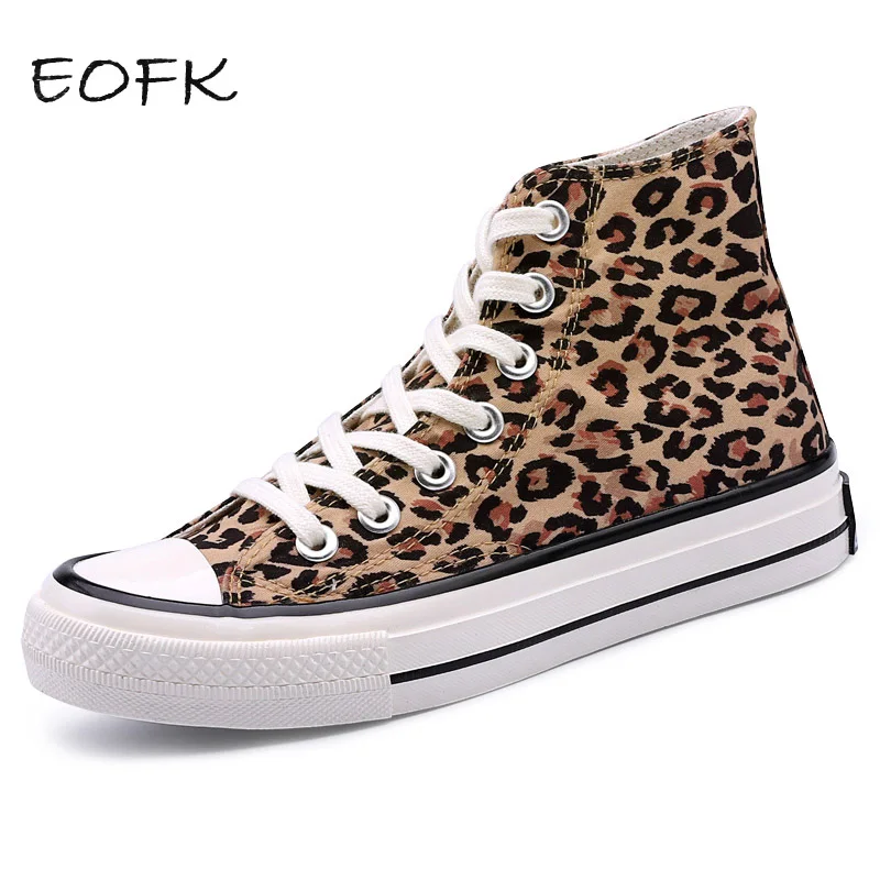 EOFK 2019 New Fashion Women High Top Canvas sneakers Shoes ...