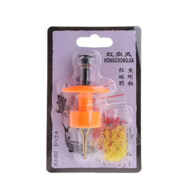 

Bait Clip Fishing Baits Tackle Worm Grip 4 Claws Lure Tool Accessories Earthworm Load Copper ABS Bander