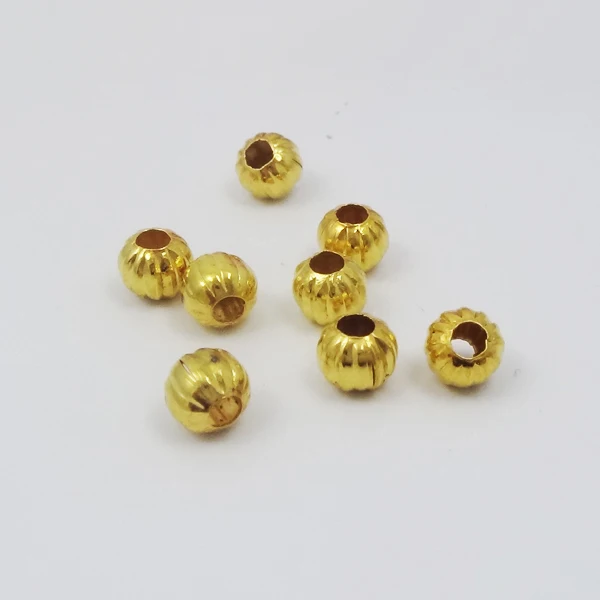 Buy Wholesale 500piece/lot,Gold Plated Bead Jewelry