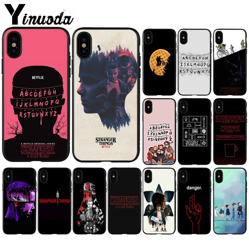 

Yinuoda should stay should Stranger Things TPU Soft Silicone Phone Case for iPhone X XS MAX 6 6s 7 7plus 8 8Plus 5 5S SE XR