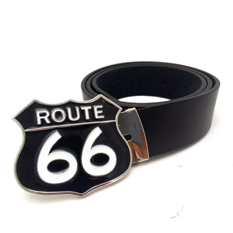Винтажные ковбойские ремни для мужчин с Will Rogers Road U.S. Route 66 ретро ремень пряжкой