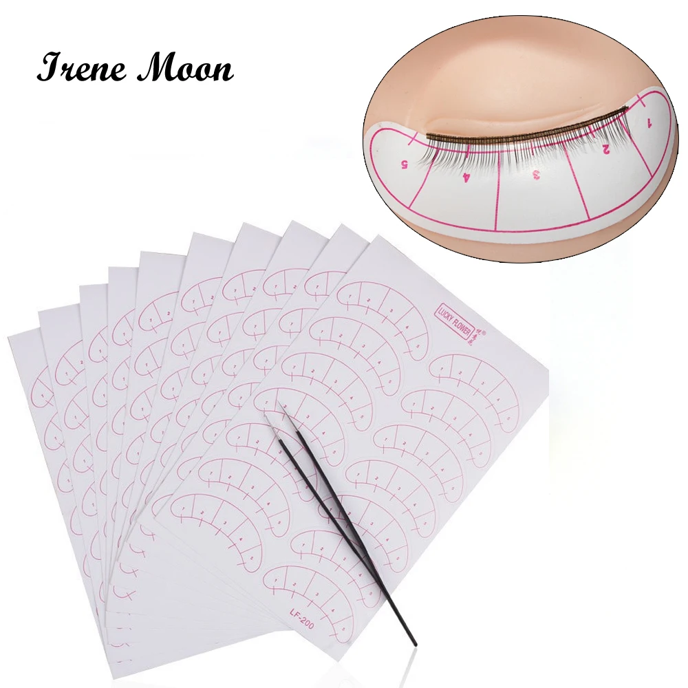 

70pairs/pack Paper Patches 3D Eyelash Under Eye Pads Lash Eyelash Extension Paper Patches Eye Tips Sticker Wraps Make Up Tools