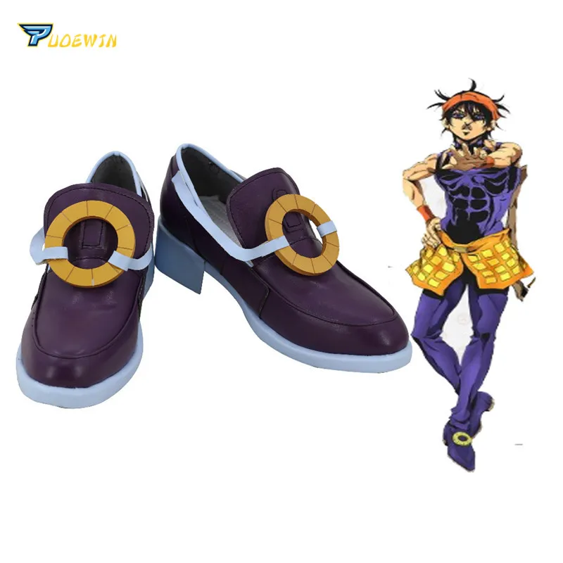 

Anime Ghirga Narancia Cosplay Shoes Custom Made Boots
