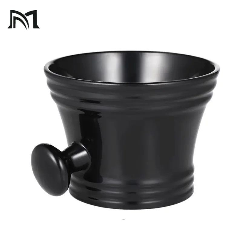 

Man Shaving Mug Bowl with Handle Soap Mug Bowl Cup for Shave Brush Plastic Male Face Cleaning Mug Cup Tools for Razor Brush C12