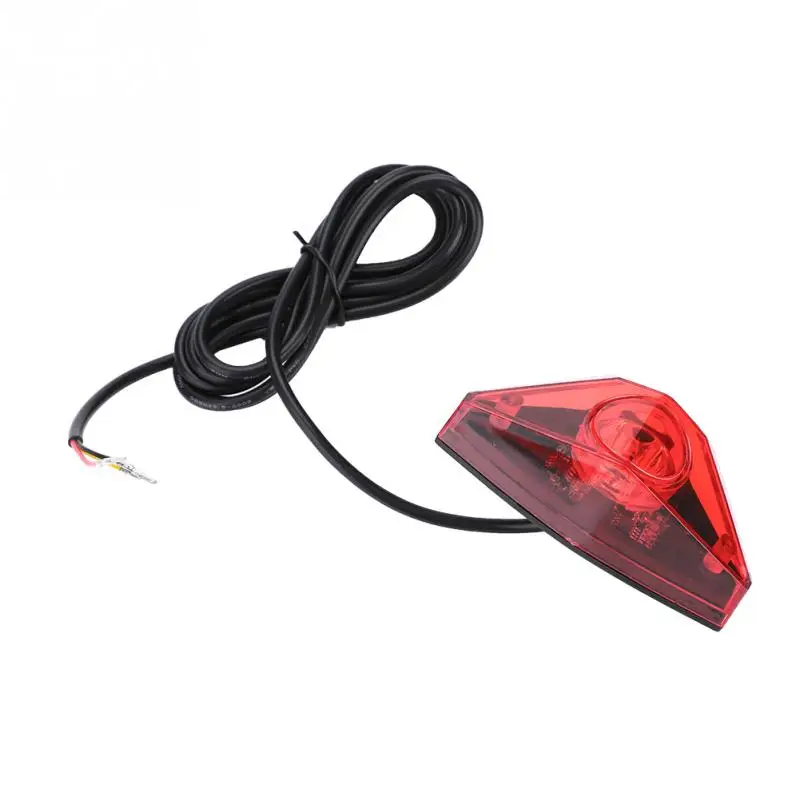 Flash Deal Universal Electric Bike Scooter Rear Tail Safety Light Plastic Warning Brake Lamp Suitable for Scooters etc 1