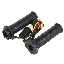 5X регулируемые мотоциклетные ручки с подогревом для мотоцикла/велосипеда руль горячий/Теплый руки
