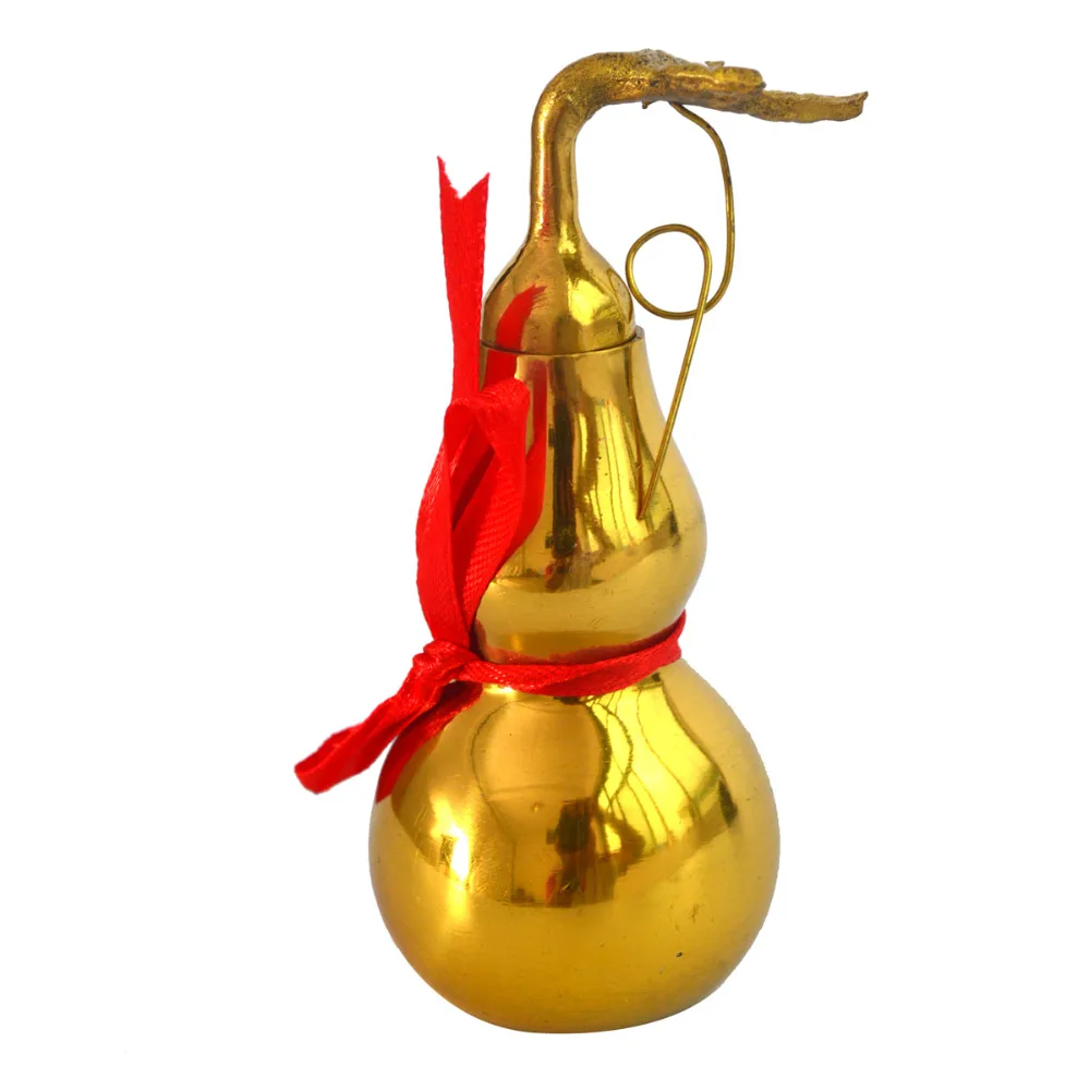 Feng Shui Brass Ву Лу/Hu Lu Gourd 4 &quotM5036 4|bracelet pendrive|bracelet sayingsbracelet religious |