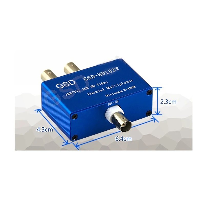 Kopen CCTV Camera AHD hdtvi hdcvi 1080 p coaxiale video multiplexer Beveiliging Signaal Transmissie Afstand voor hikvision dahua AHD camera