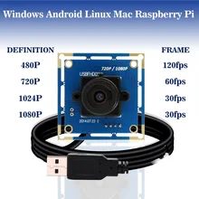 1080p hd mini micro camera mjpeg usb2.0 uvc webcam module ELP-USBFHD01M-L36