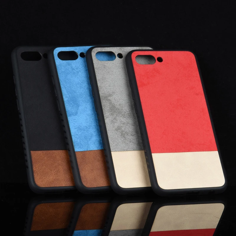 Huawei Honor 10 PU Leather +PC+TPU Stitching