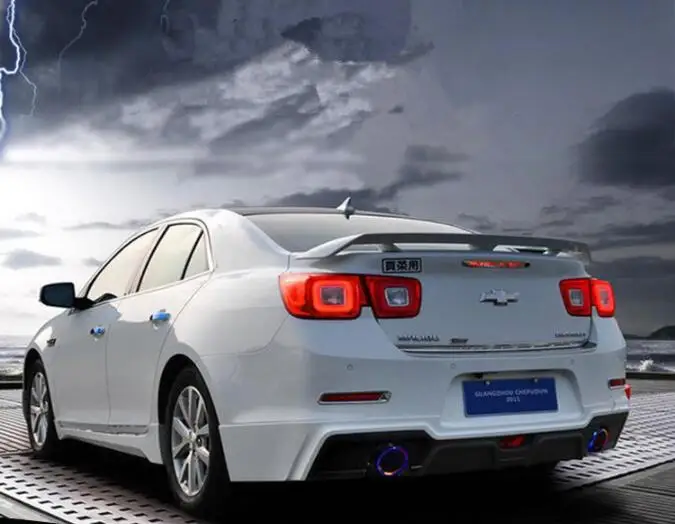 

JIOYNG ABS Paint Car Rear Wing Trunk Lip Spoilers Fits For Chevrolet Malibu 2012 2013 2014 2015 2016 2017 2018