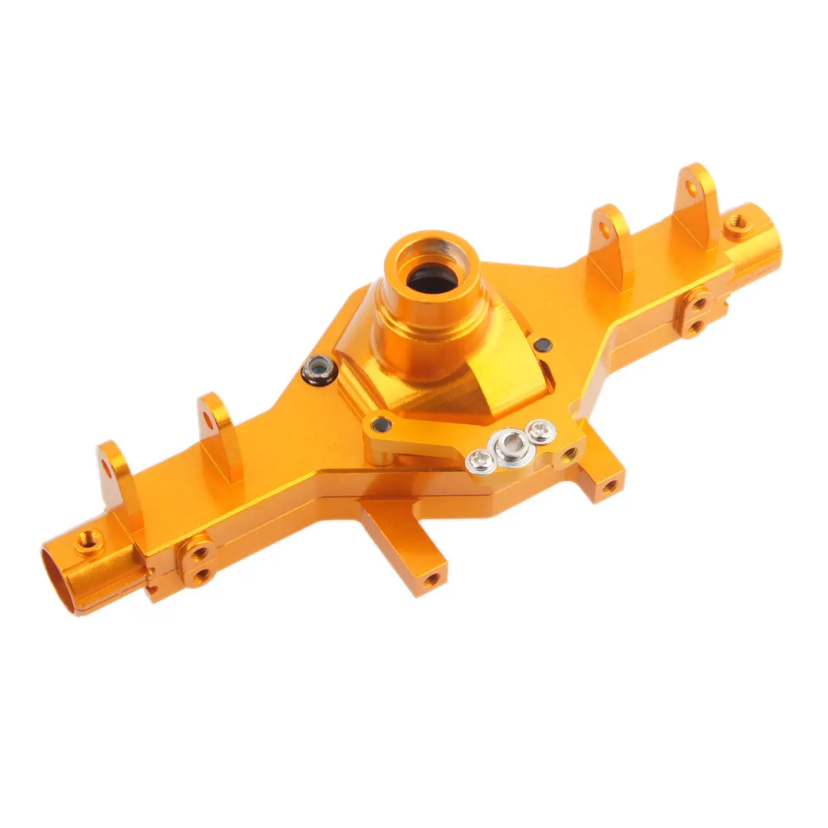 

Free shipping RC car AX80003 Model Aluminum alloy 1/10 SCX10 Solid Axle Set Only Shell for axial Racing SCX10 AX80003 Metal