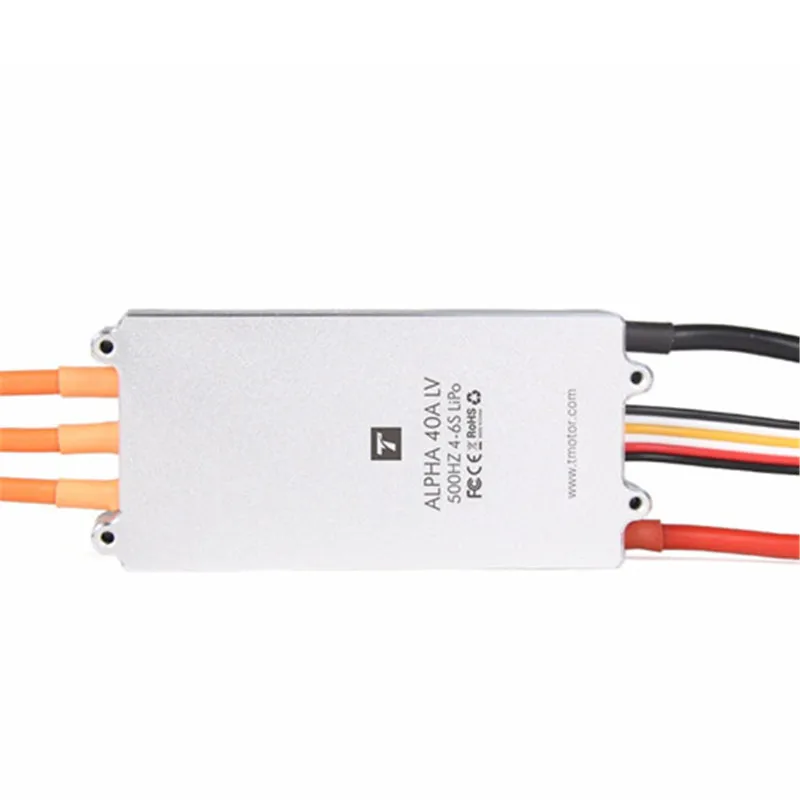 T MOTOR ALPHA 40A LV 500Hz FOC водонепроницаемый пылезащитный бесщеточный ESC эффективное