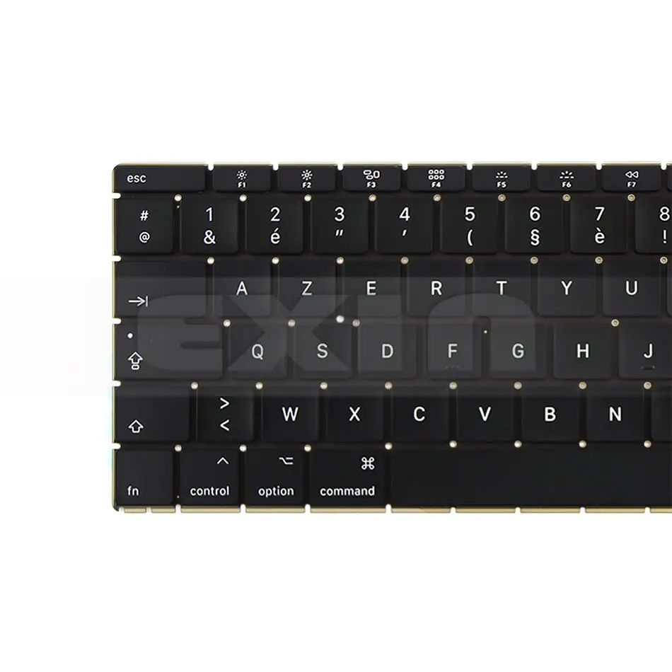 2016 2017 A1534 Французская клавиатура AZERTY для MacBook Retina 12 дюймов FR с подсветкой MLHA2 MLHC2