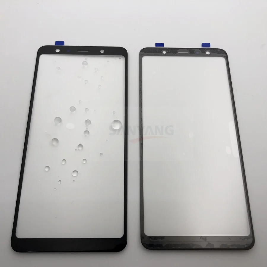 Оригинальное Сменное внешнее стекло для samsung Galaxy A7 A750 A750F, ЖК-дисплей, сенсорный экран, переднее стекло+ наклейки и инструменты
