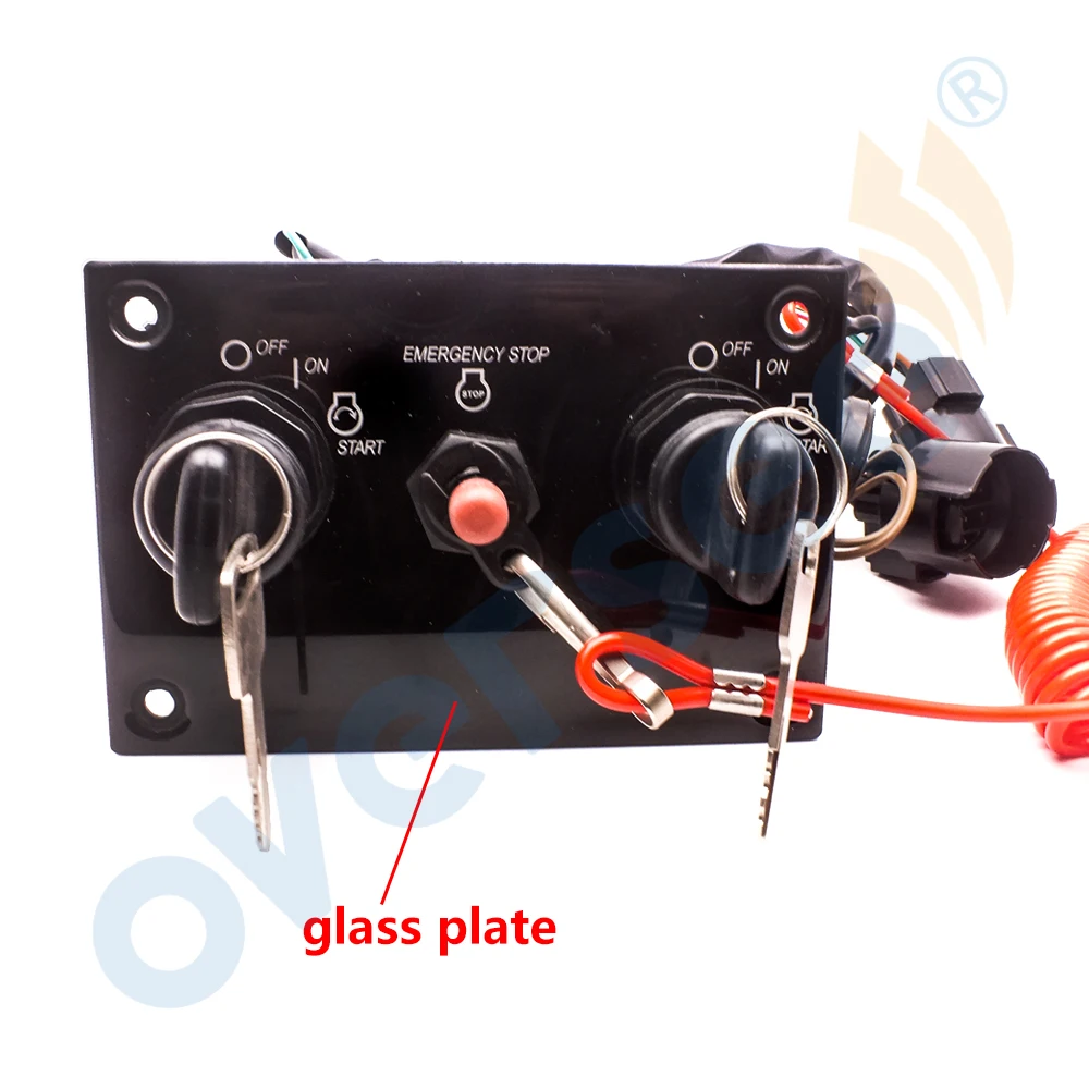 Новый 37100-96J14 двойной ключ зажигания переключатель панель для Suzuki DF100A 115A морской подвесной Новый 37100-96J14 двойной ключ зажигания переключатель панель для Suzuki DF100A 115A морской подвесной