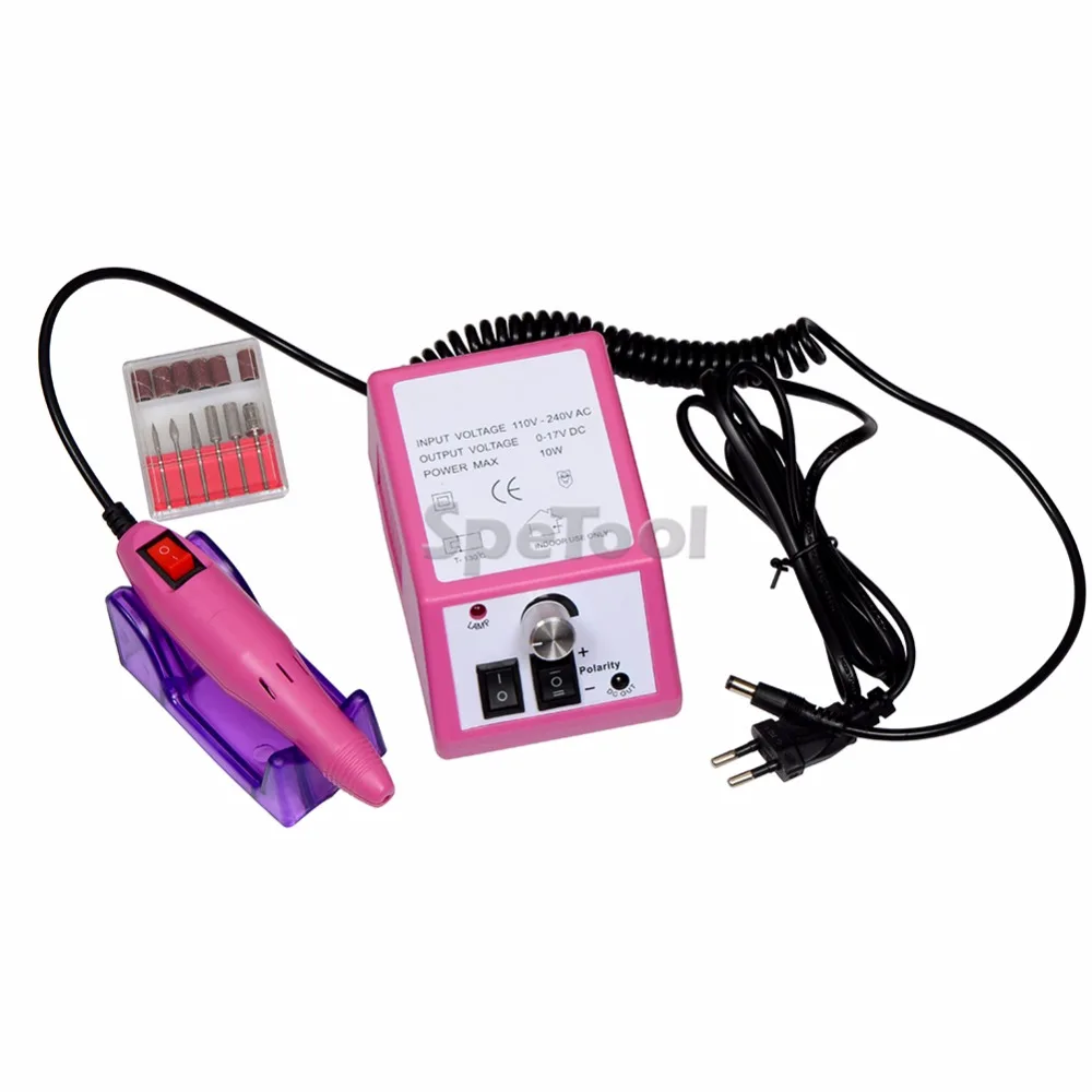 

SpeTool 20000 RPM Pro Nail Drill Machine Electric Manicure Pedicure Polisher Nail Drill Tool Kit For Removing Acrylic Gel Nail