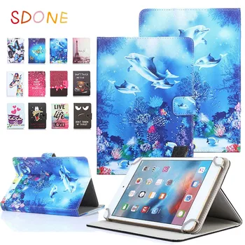 

Universal Cartoon Stand Case for Alcatel ONETOUCH ONE TOUCH Pixi 3/1T/POP 4/A3 4G 10.1 Inch Tablet Cover + touch pen gifts