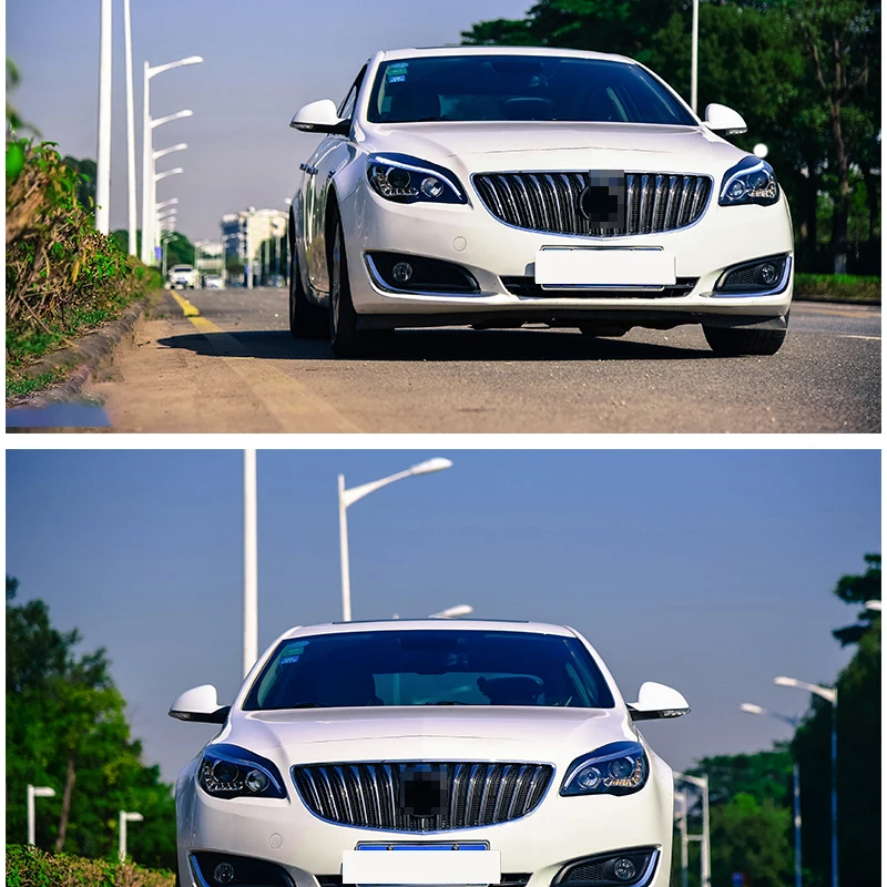 Автомобильный Стайлинг фар чехол для Buick Verano Regal Opel insignia 2013 2014 светодиодный фары