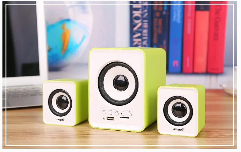 Беспроводные Bluetooth мини колонки SADA 3D с поддержкой TF карты и USB накопителя|speaker