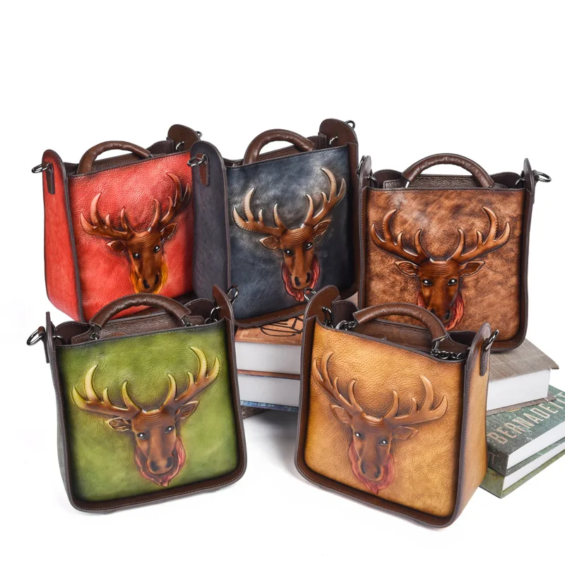 

Fashion Handbags Women High Quality Cow Leather Message Bags Female Casual Tote Ladies Bag Crossbody Bags For Women New Style