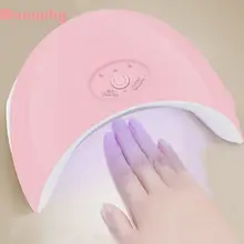 Manooby Сушилка для ногтей для всех ногтей гель 36 Вт Индукционная Розовая белая 12 светодиодов Светодиодная лампа Сушилка для ногтей 60/120 s таймер маникюрные инструменты