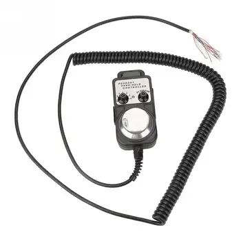 

1 pcs Handwheel with Spring Wire DC 5V 100P/R Electronic Handwheel CNC Controller Fit for CNC Machine Tools