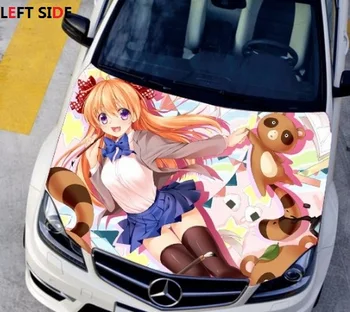 

LEFT SIDE 3d Car Stickers and Decals Camouflage Vinyl Film Japanese Anime Advertising Sticker Paint Protection Film