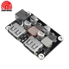 QC 2.0 3.0 Double TWO Dual 2 USB Fast Charger Buck Module Input 6V-  30V Single Port 24W Support QC2.0 QC3.0  Car Vehicle Board ► Photo 2/6