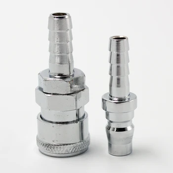 

Legines Pneumatic Tools Wood Gun Air Gun Air Compressor Wind C Type Self - Locking Female Male Head Quick Twist Connector (2pcs)