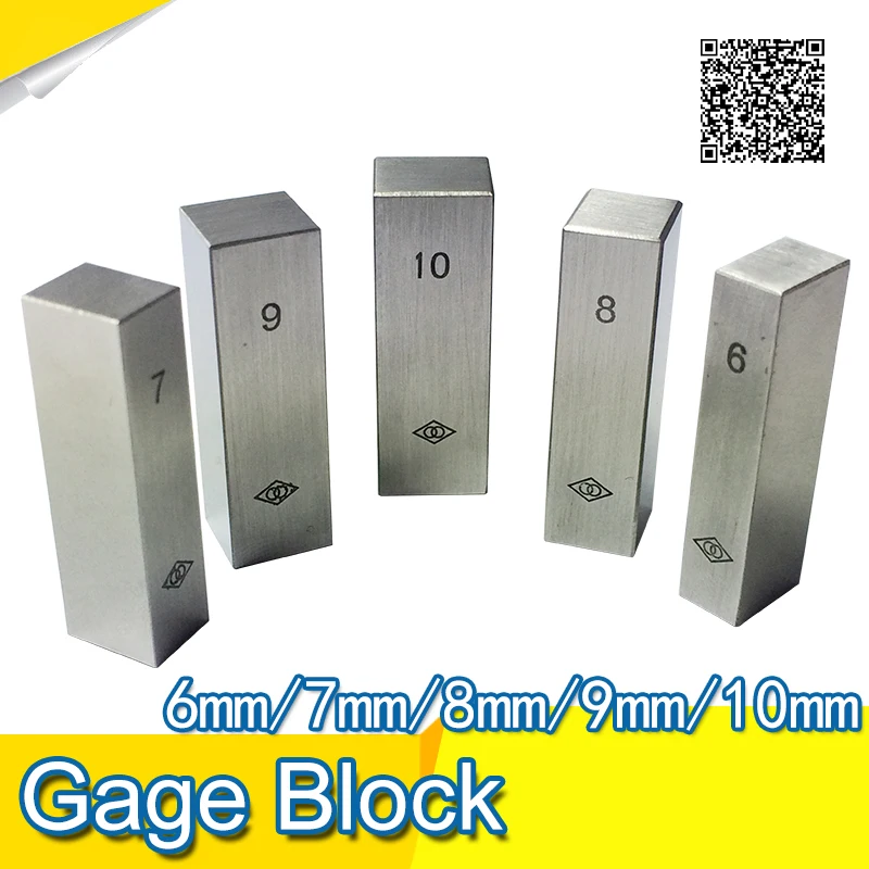 8mm SHAHE brand steel block gauge measure gage block Steel Square Gage