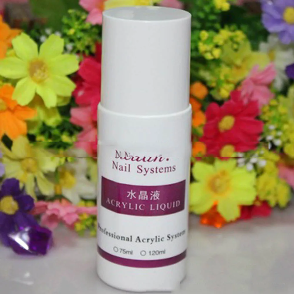 75 ML New Acrylic Liquid Monomer Nail Crystal Liquid Crystal Carving Liquid Acrylic System Nails Polish Manicure Tools