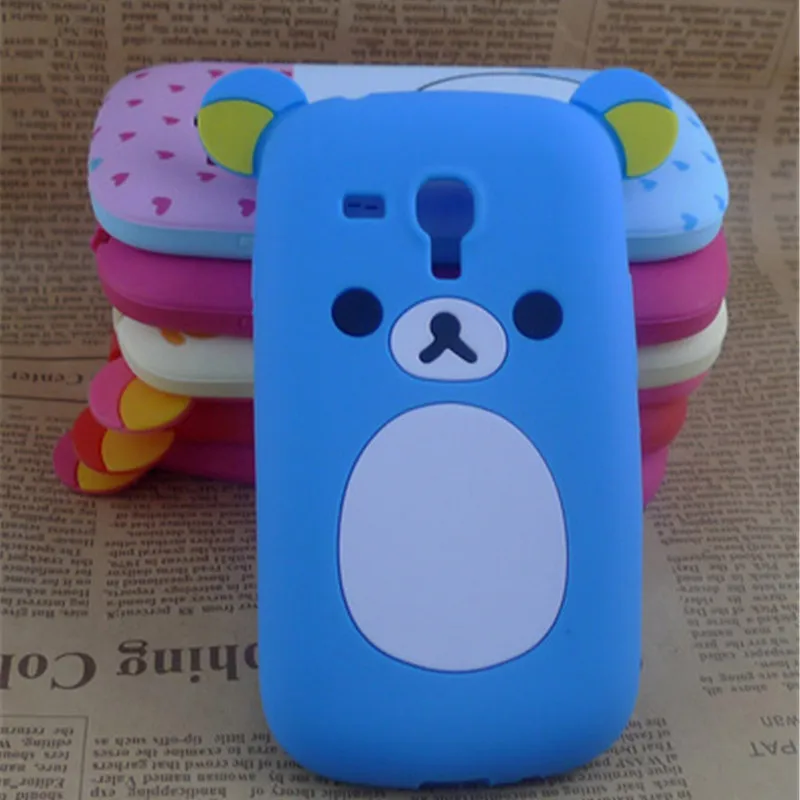 Raad eens erotisch Glans Leuke Rilakkuma Zachte Siliconen Case Cover voor Samsung Galaxy S3 mini  I8190 Achterkant Capa|cover for samsung galaxy|case covercover for samsung  - AliExpress