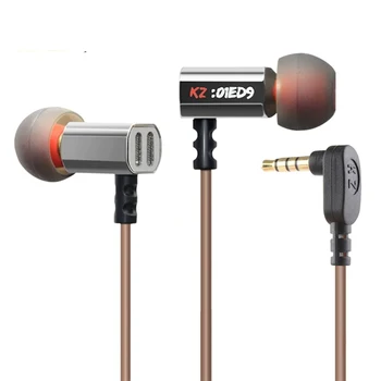 

New KZ ED9 Earphone 3.5mm in-ear Hifi Sport Earphone Noise-cancellation Gaming Earphone with Microphone for Mobile Phone Xiaomi