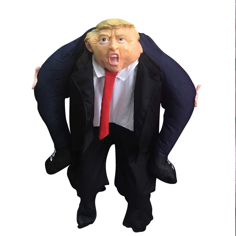Donald Trump Pants Party Dress Up Ride On Me Mascot Costumes Carry Back Novelty Toys Halloween Party Fun Cosplay Clothes Disfraz 2 Donald Trump Pants Party Dress Up Ride On Me Mascot Costumes Carry Back Novelty Toys Halloween Party Fun Cosplay Clothes Disfraz 2