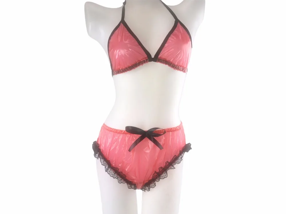 

Haian PVC Cami Briefs Lace Panties Ladies Briefs STL01-8-SET