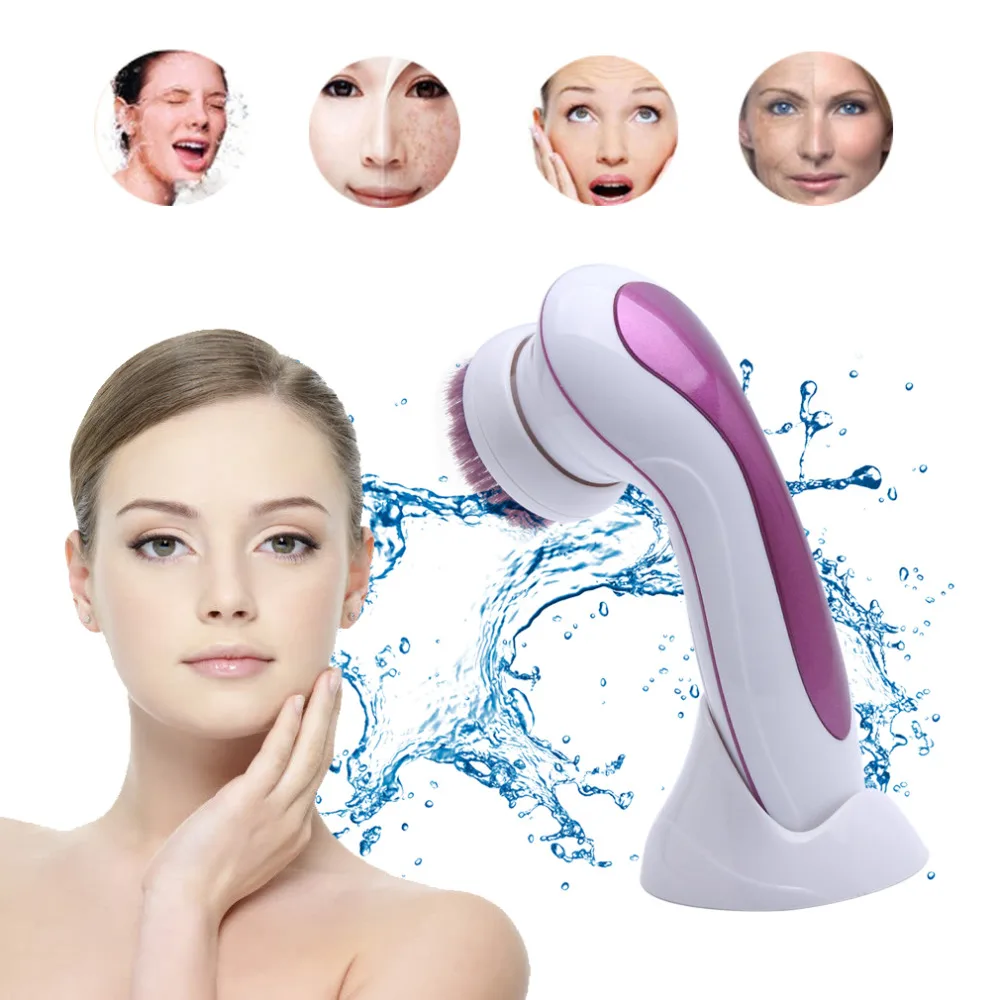 Rostro eléctrico cepillo de limpieza de cara lavadora limpieza facial DuPont cepillo de limpieza multifuncional Facial de la máquina Rostro eléctrico cepillo de limpieza de cara lavadora limpieza facial DuPont cepillo de limpieza multifuncional Facial de la máquina