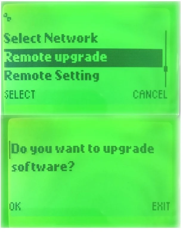 Remote Upgrade Software