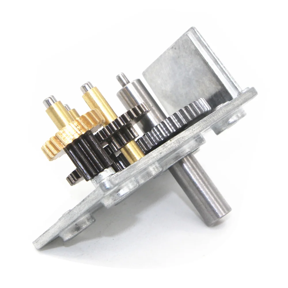 Bringsmrt Micro Motor Gearbox JGY-370 Worm Gear Motor Gearbox Reducer All Metal Gear High Quality Large Torque