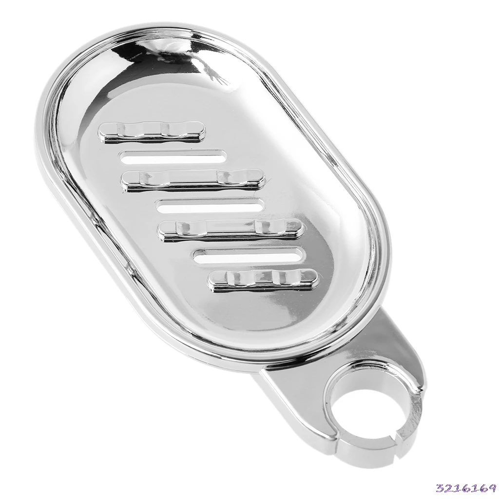 22mm Plastic Shower Rail Soap Holder Soap Pallet Shower Rod Slide Bar