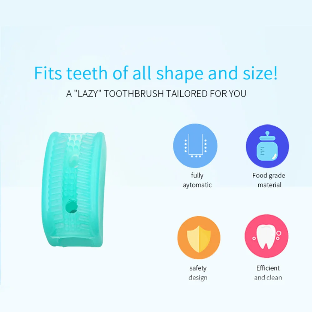 1 шт. 2 вида цветов Новое поступление 360 обезжиривающая Жевательная зубная щетка портативная мини зубная щетка укус зубная щетка отбеливание гигиены полости рта TSLM1