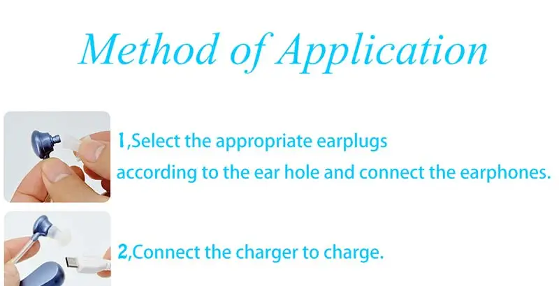 Портативный мини цифровой перезаряжаемый слуховой аппарат для пожилых людей беспроводной портативный усилитель звука длительное использование 5 дней