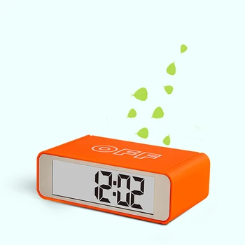 

Snooze Electronic Watch Table Clock LED Digital Alarm Clock Flip Watch Wake Up Bedside Clocks Radio with Touch Luminous