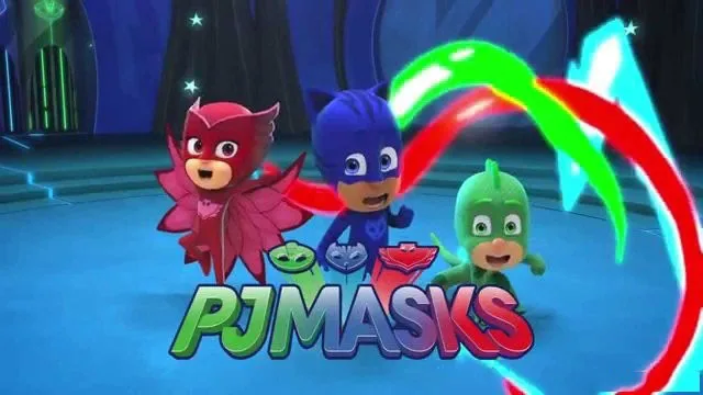 Pj Masks Costume Kids Catboy Owlette Gekko Cape With Masks Wristband Cartoon Superhero Cloak Cape Carnaval Costumes For Kids (9)